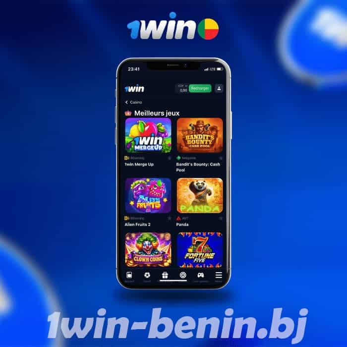 Quels sont les jeux de casino proposés par 1win Bénin?