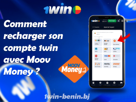 Comment recharger son compte 1win avec Moov Money ?