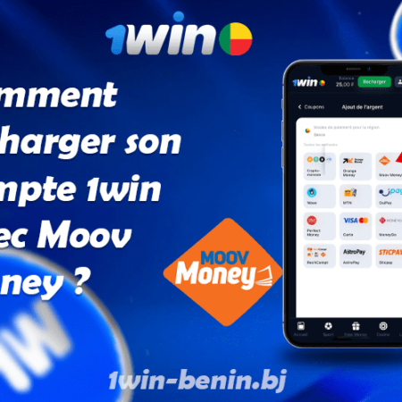 Comment recharger son compte 1win avec Moov Money ?