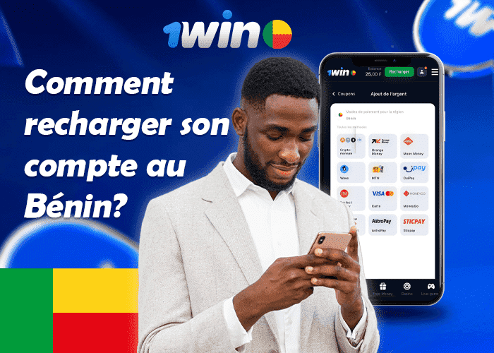 1win: comment recharger son compte au Bénin?