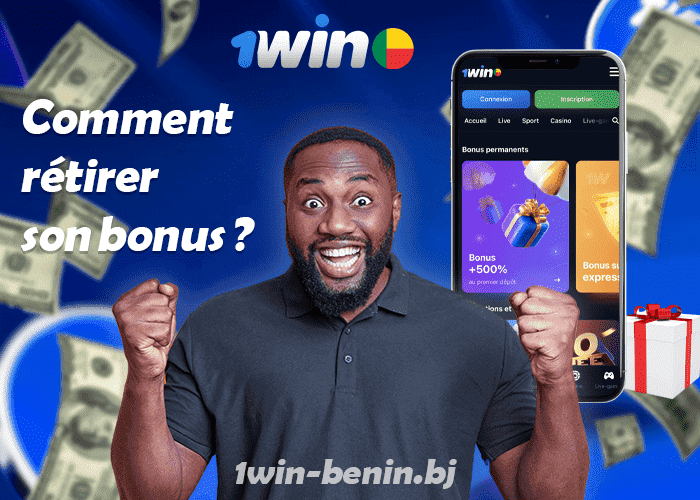 1win Bénin: Comment retirer son bonus ?