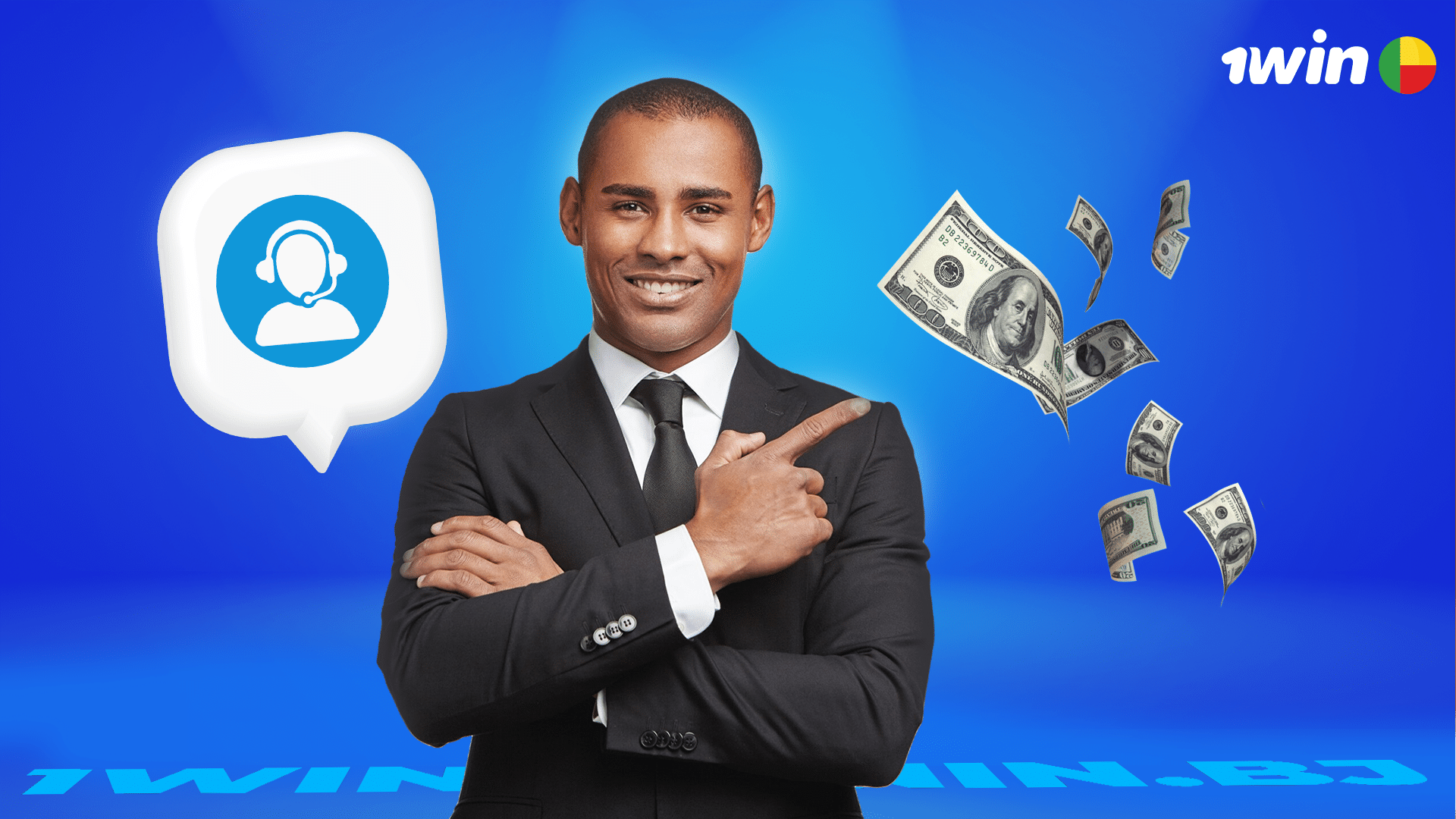 Comment contacter le support client pour un retrait de bonus 1win ?