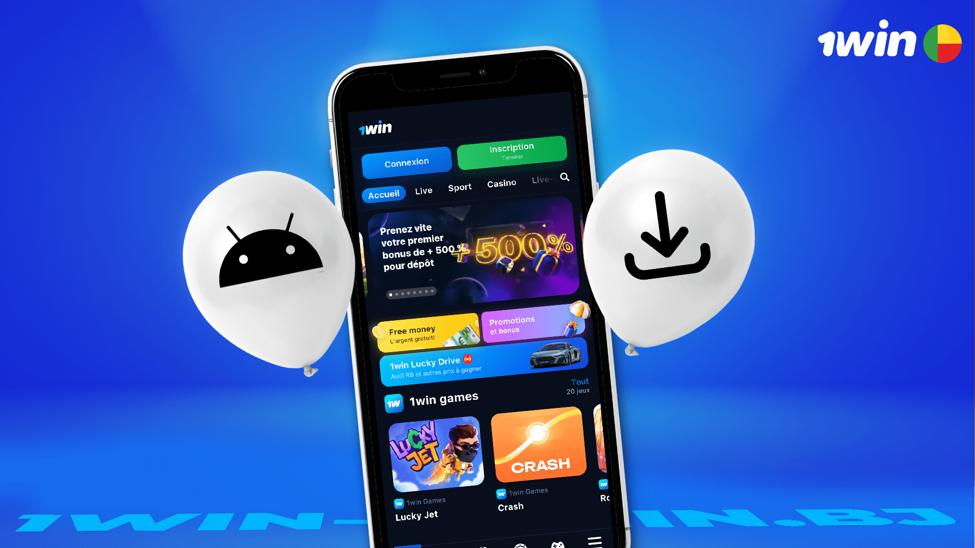 Comment télécharger 1win APK