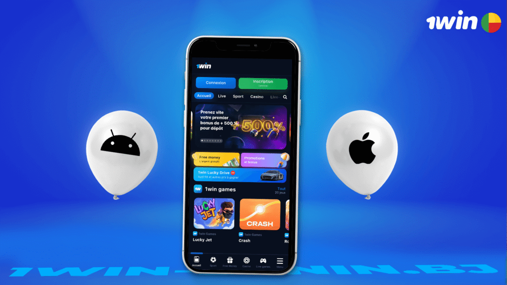 Comment télécharger 1win Bénin APK sur Android et iOS iPhone ? 