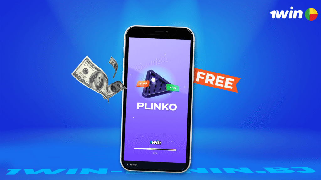 Plinko 1win Benin : modes de jeu gratuit et argent réel