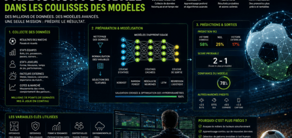 Algorithme de prédiction football : dans les coulisses des modèles